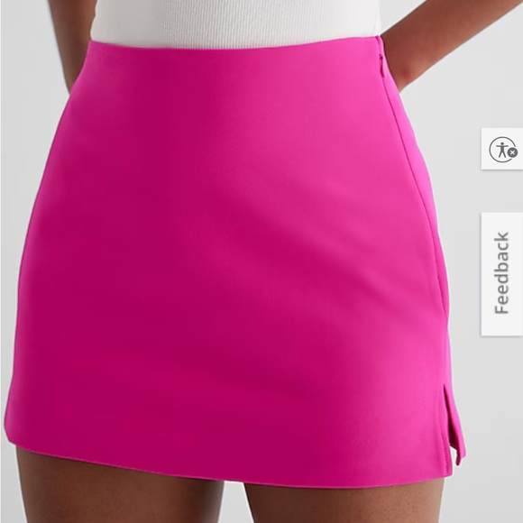 Hot pink skort Express - Picture 2 of 7